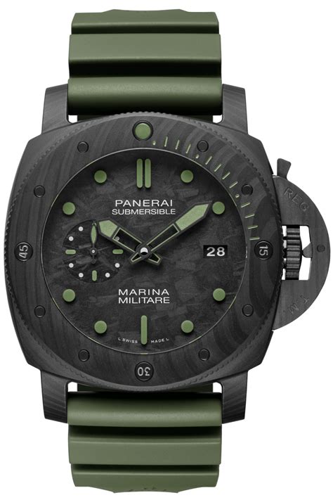 panerai marina militare 8 giorni brevettato|panerai submersible carbotech 47mm.